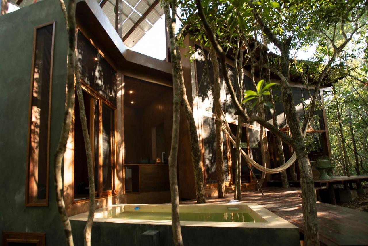 Ojo De Arbol, Boutique Cabin In The Real Jungle تولوم المظهر الخارجي الصورة