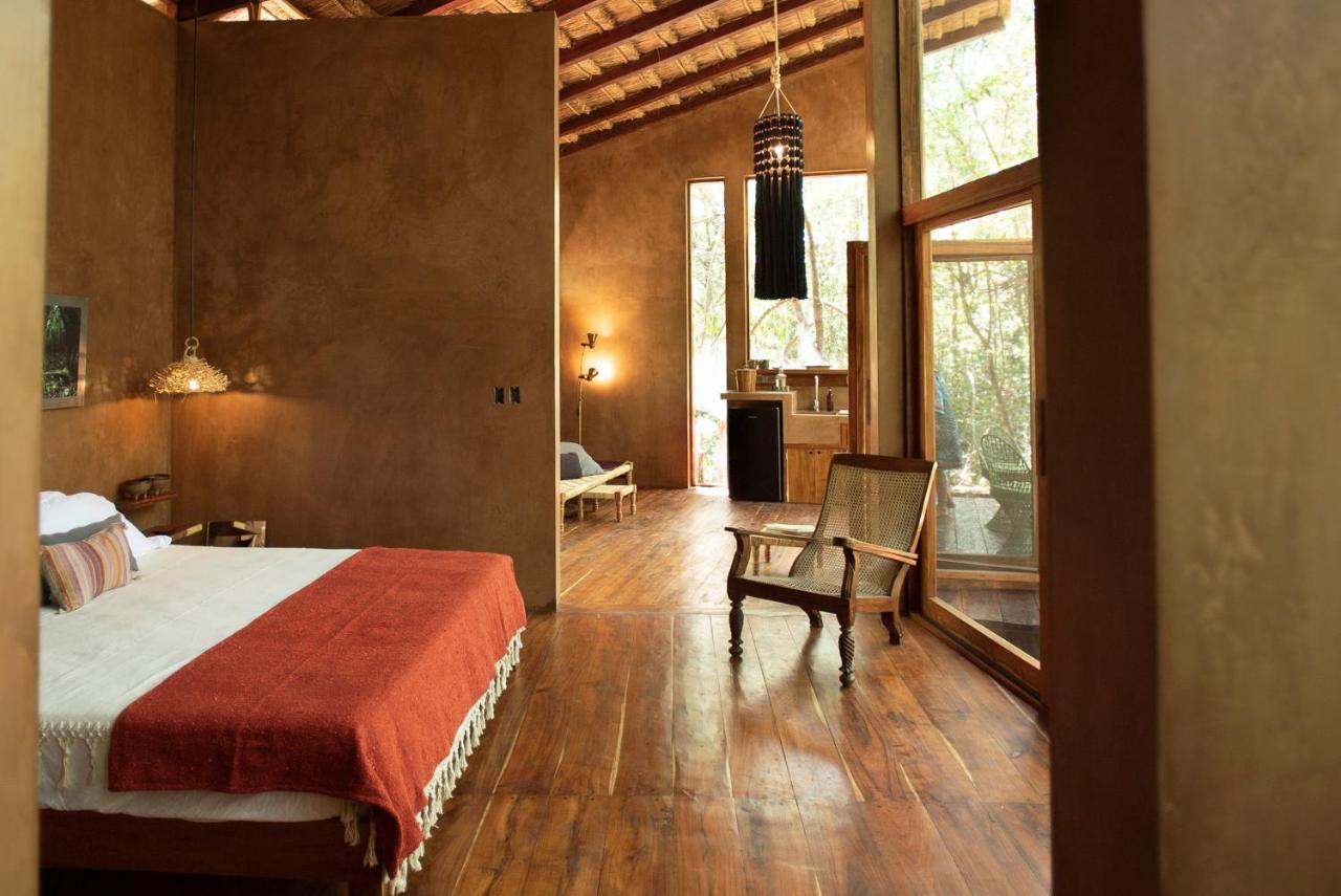 Ojo De Arbol, Boutique Cabin In The Real Jungle تولوم المظهر الخارجي الصورة