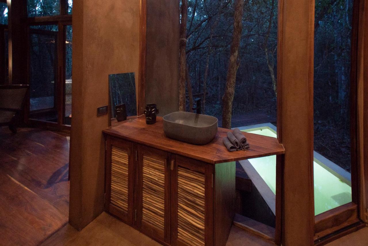 Ojo De Arbol, Boutique Cabin In The Real Jungle تولوم المظهر الخارجي الصورة