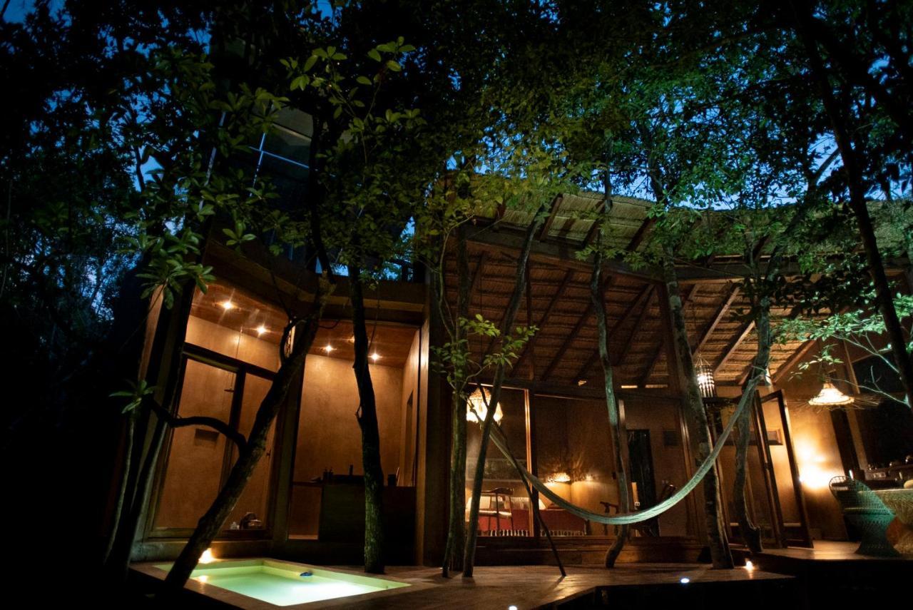 Ojo De Arbol, Boutique Cabin In The Real Jungle تولوم المظهر الخارجي الصورة
