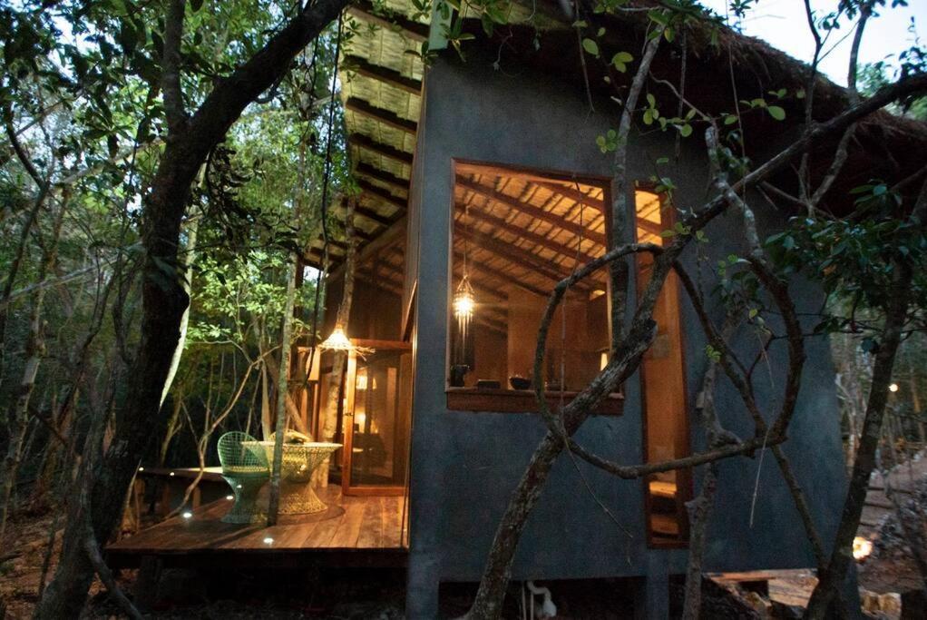 Ojo De Arbol, Boutique Cabin In The Real Jungle تولوم المظهر الخارجي الصورة
