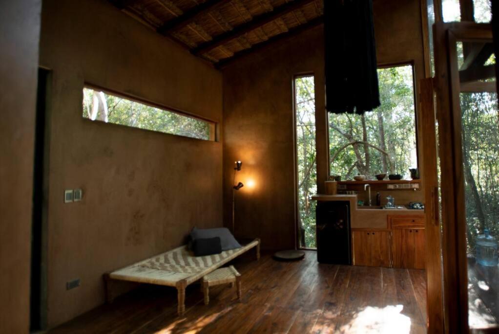 Ojo De Arbol, Boutique Cabin In The Real Jungle تولوم المظهر الخارجي الصورة