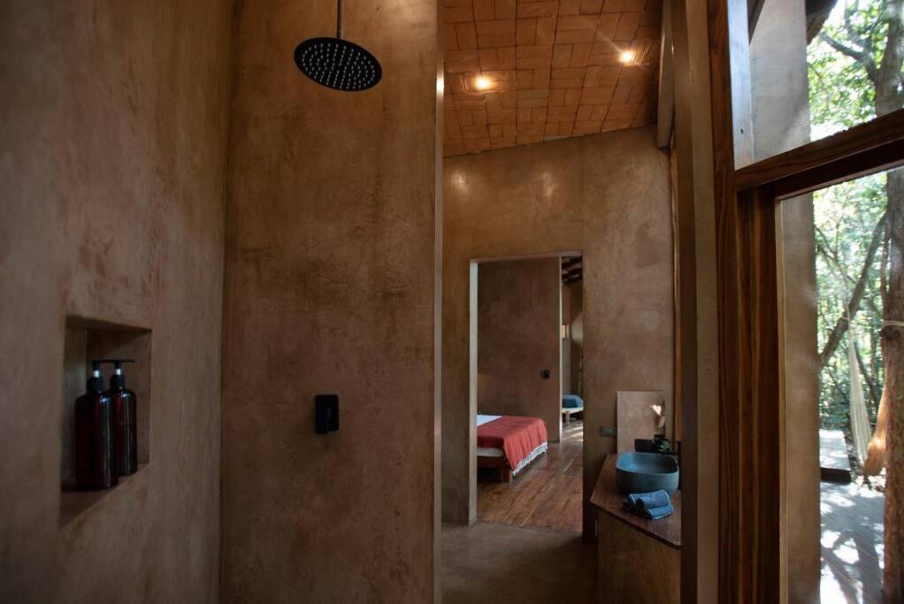 Ojo De Arbol, Boutique Cabin In The Real Jungle تولوم المظهر الخارجي الصورة