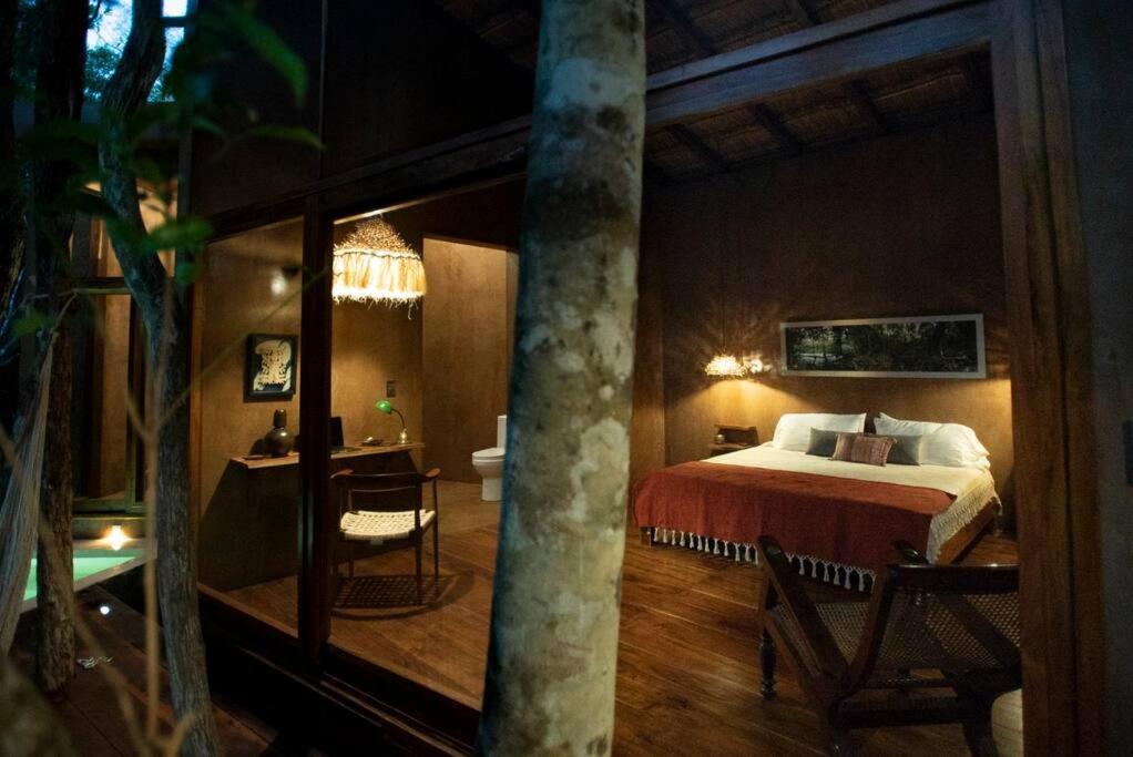 Ojo De Arbol, Boutique Cabin In The Real Jungle تولوم المظهر الخارجي الصورة